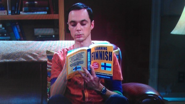 Sheldon Cooper learning English (Bing Bang Theory)