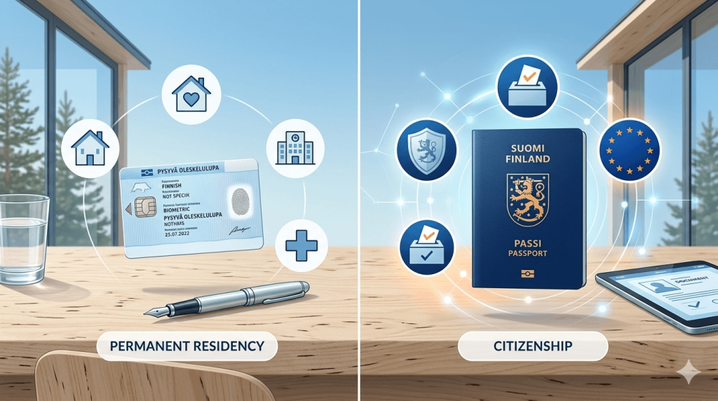 Разница между ПМЖ и гражданством